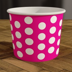 Vaso Polkadots Azul 4 oz - Diseño Elegante y Colorido | Tienda Online