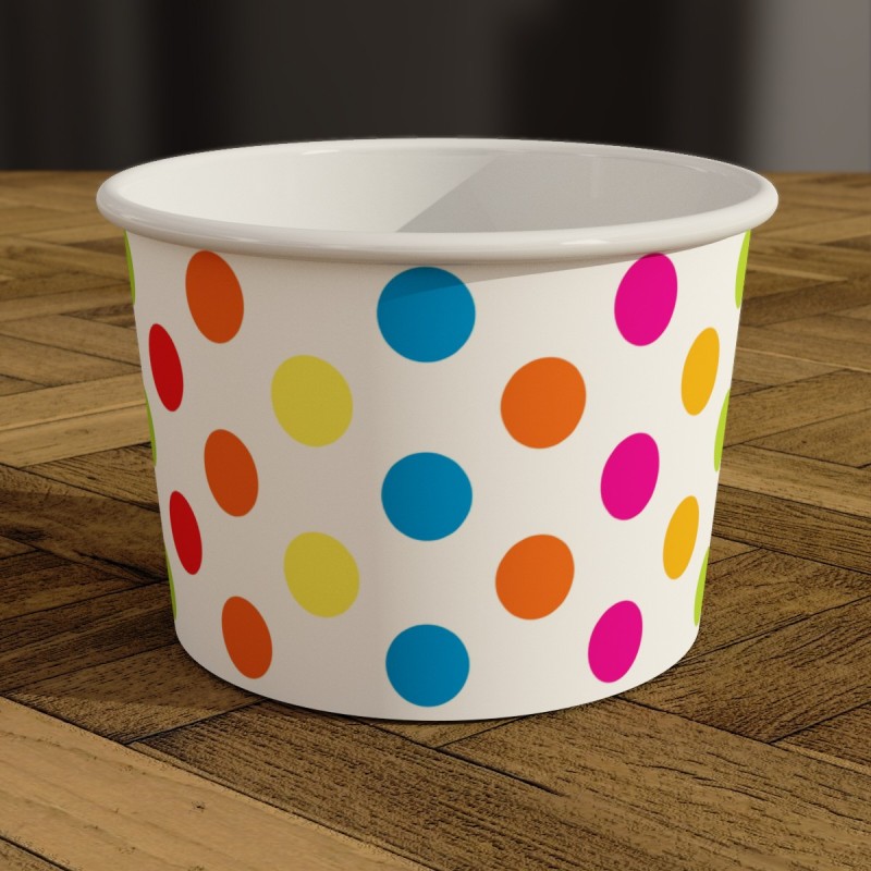 Vaso Rainbow Dots