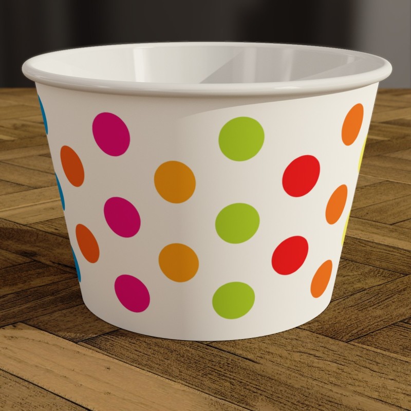 Vaso Rainbow Dots